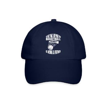 Basketballspieler Vater Basketball Basketballteam - Baseballkappe - Blau/Blau - Vorne