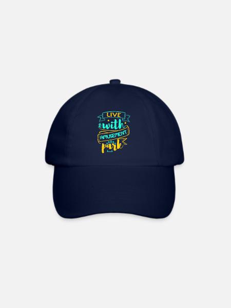 LEBEN MIT VERGNÜGUNGSPARK - Baseballkappe - Blau/Blau