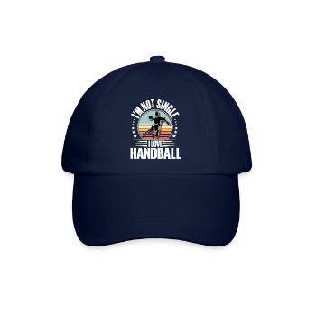 Handball Handballer - Baseballkappe - Blau/Blau - Vorne