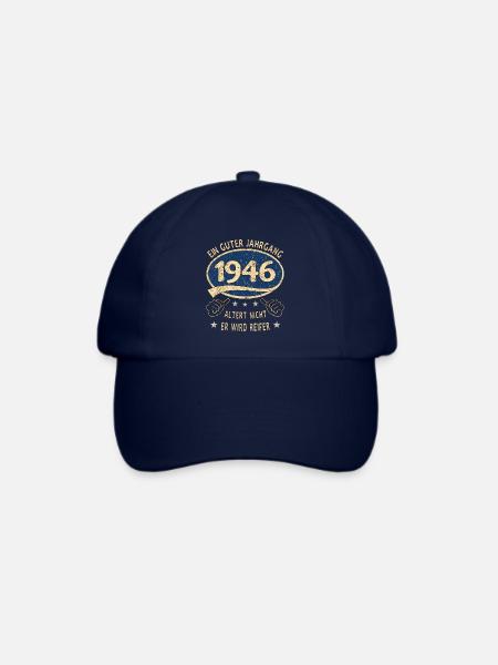 77. Geburtstag 1946 Guter Jahrgang - Baseballkappe - Blau/Blau