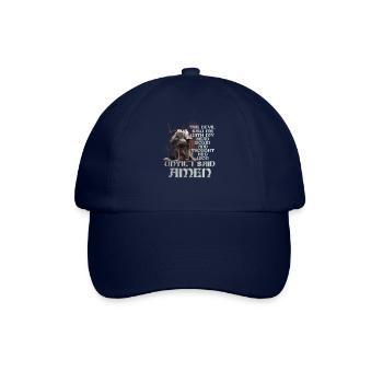 Der Teufel sah mich und dachte, er hätte gewonnen. - Baseballkappe - Blau/Blau - Vorne