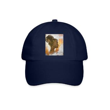 Afrikanische Königin - Baseballkappe - Blau/Blau - Vorne