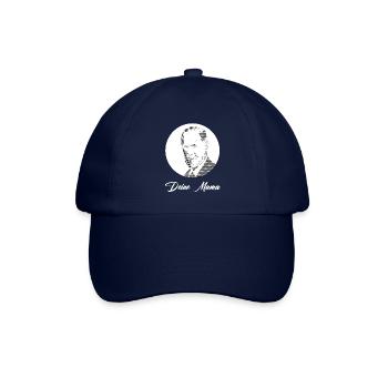 Deine Mama Freud - Baseballkappe - Blau/Blau - Vorne