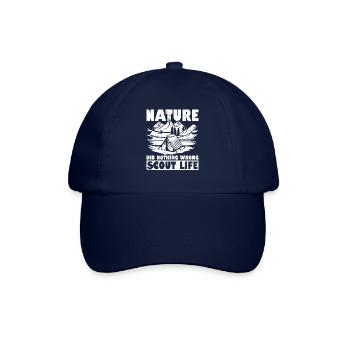 Pfadfinder - Baseballkappe - Blau/Blau - Vorne