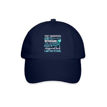 PTBS-Kriegerin für Frauen - Baseballkappe - Blau/Blau - Vorne