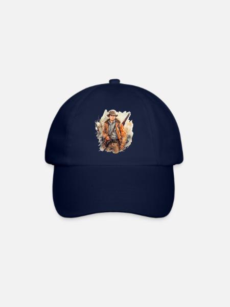 Jäger - Baseballkappe - Blau/Blau