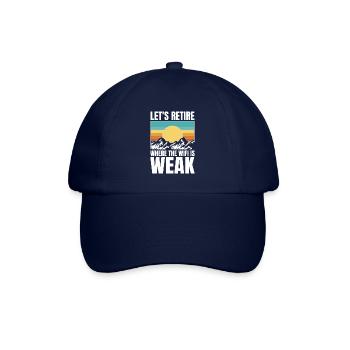 Rentner Rente W Lan - Baseballkappe - Blau/Blau - Vorne