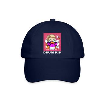 DRUM KID DRUM KIT - Baseballkappe - Blau/Blau - Vorne