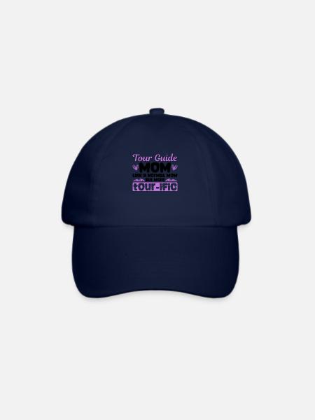 Reiseführer-mutter-design Für Eine - Baseballkappe - Blau/Blau