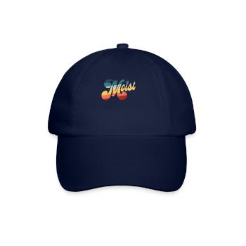 Feuchter Retro Funny Meme Sarkastischer Humoroffen - Baseballkappe - Blau/Blau - Vorne