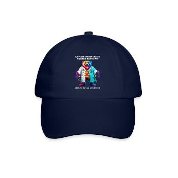 Ich habe weder die Zeit noch die Buntstifte - Baseballkappe - Blau/Blau - Vorne