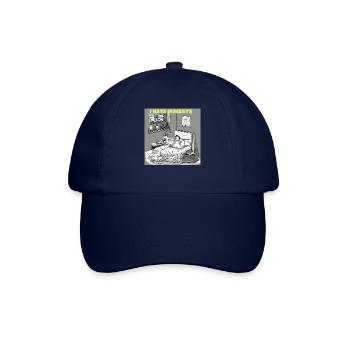 Morgenmuffel oder Langschläfer? - Baseballkappe - Blau/Blau - Vorne
