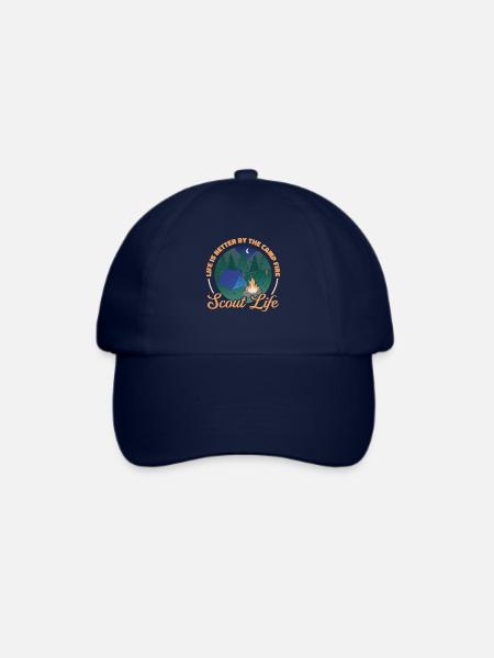 Pfadfinder - Baseballkappe - Blau/Blau