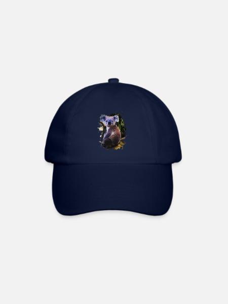 Australien Bambusfresser Beuteltier Koala - Baseballkappe - Blau/Blau