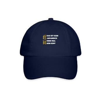 Geh mal Bier holen - Baseballkappe - Blau/Blau - Vorne