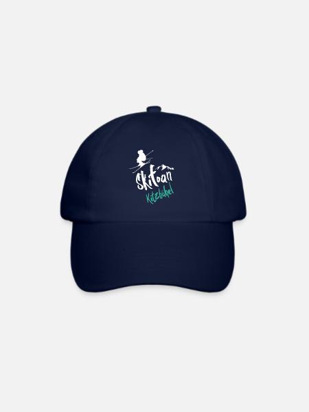 Skifahren Kitzbühel - Baseballkappe - Blau/Blau