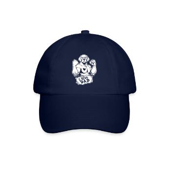 Labrador I Love Dad - Baseballkappe - Blau/Blau - Vorne