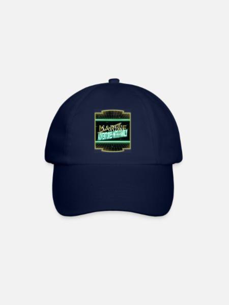 birthday present oceanic biodiversity birthday - Baseballkappe - Blau/Blau