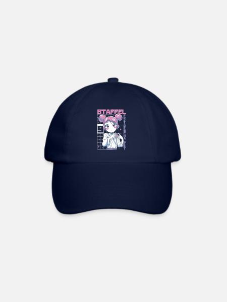 Anime Manga Anime Geburtstagskind - Baseballkappe - Blau/Blau