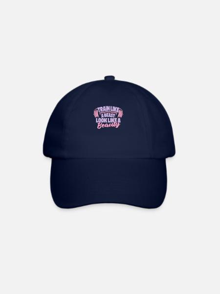 Gewichtheben Gewichtheber - Baseballkappe - Blau/Blau