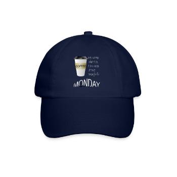 Montag - Baseballkappe - Blau/Blau - Vorne