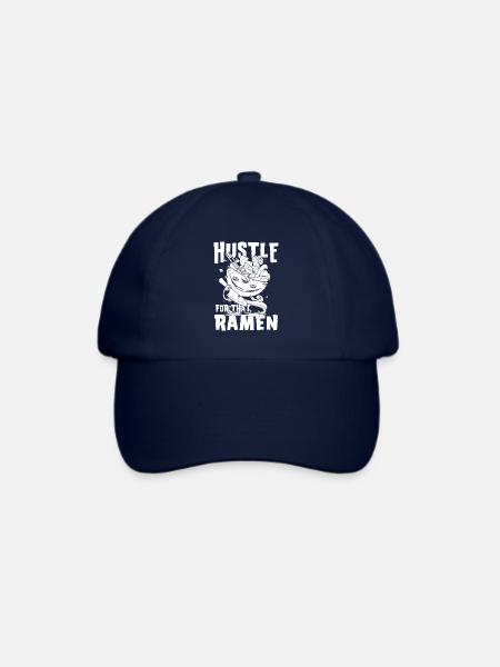 Anime Manga Ramen Schüssel - Baseballkappe - Blau/Blau