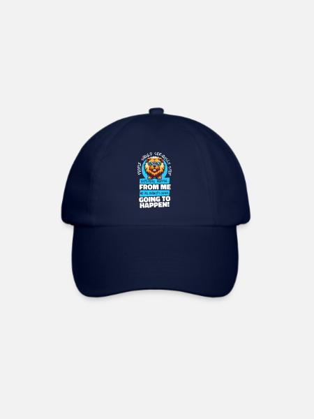 Chow Chow - Baseballkappe - Blau/Blau
