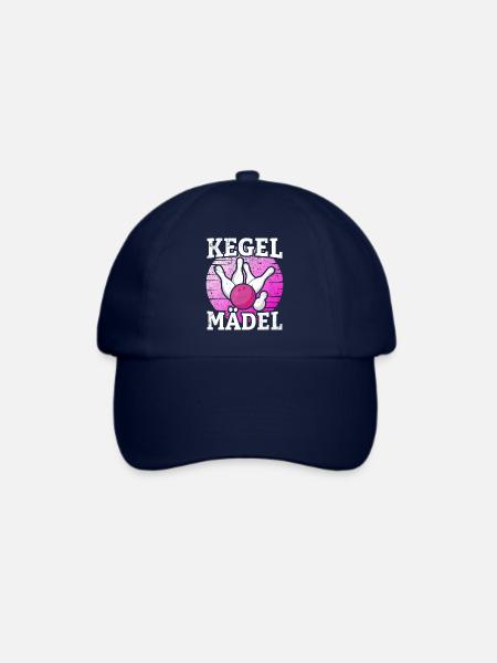 Kegel Mädel - Baseballkappe - Blau/Blau