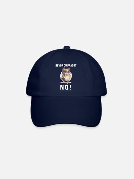 Ironie Tshirt Lustig Witzig Humor Sarkasmus Lachen - Baseballkappe - Blau/Blau
