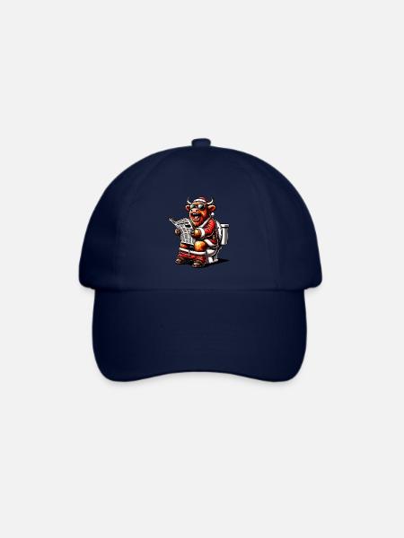 Weihnachtsmann Weihnachten Männer & Frauen - Baseballkappe - Blau/Blau