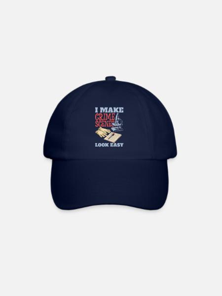 Forensischer Techniker - Baseballkappe - Blau/Blau