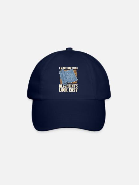 Verfasser - Baseballkappe - Blau/Blau