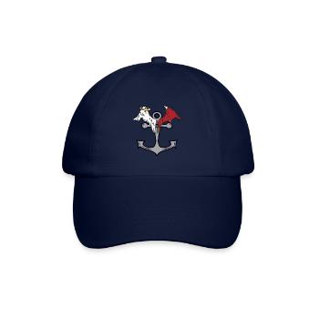 Anker Seefahrt himmlisch teuflisch maritim - Baseballkappe - Blau/Blau - Vorne