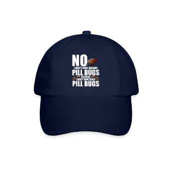 Roly Poly Owner Entomologist Isopod Owner Rollie - Baseballkappe - Blau/Blau - Vorne