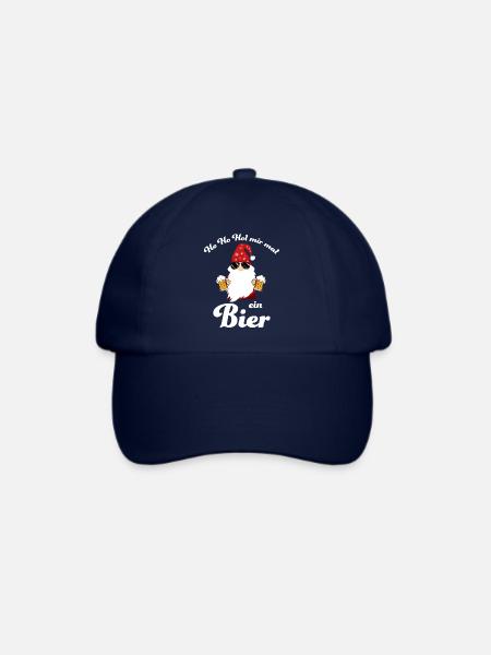 bier3 Zeichenfläche 1 - Baseballkappe - Blau/Blau