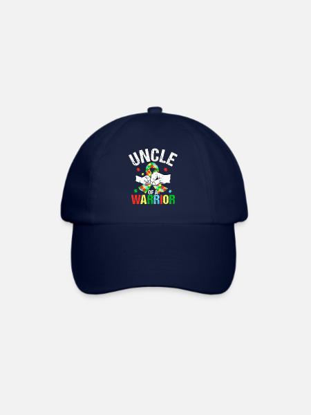 Onkel eines Kriegers - Baseballkappe - Blau/Blau