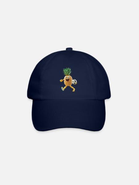 Ananas - Baseballkappe - Blau/Blau