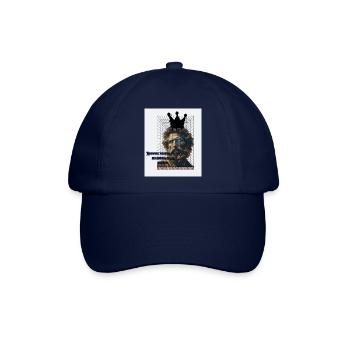 Selbsterkenntnis – Der Ursprung aller Weisheit - Baseballkappe - Blau/Blau - Vorne
