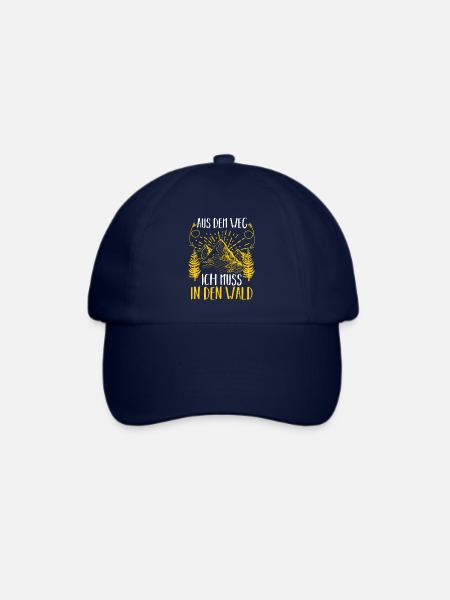 Jagd Jagen Waidmann Jäger - Baseballkappe - Blau/Blau