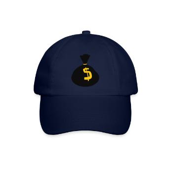 geld - Baseballkappe - Blau/Blau - Vorne