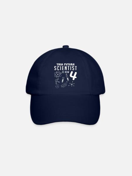 Diese wissenschaftliche Zukunft ist 4 - Baseballkappe - Blau/Blau