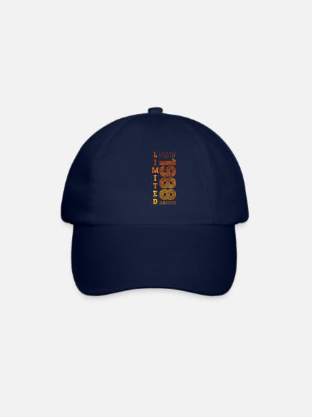 35. Geburtstag Mann Original Mai Jahrgang 1988 - Baseballkappe - Blau/Blau