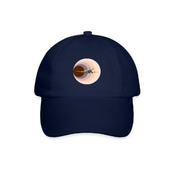 Flugzeug Retro Design - Baseballkappe - Blau/Blau - Vorne