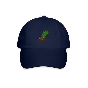 Eichel farbig - Baseballkappe - Blau/Blau - Vorne
