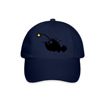 Anglerfisch - Baseballkappe - Blau/Blau - Vorne