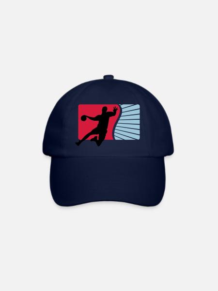 handball - Baseballkappe - Blau/Blau