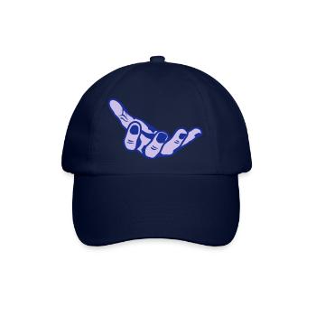 Hand offene Hand offene offene mano - Baseballkappe - Blau/Blau - Vorne