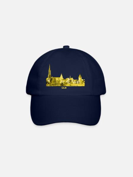 Ulm Münster Baden-Württemberg Metzgerturm Donau - Baseballkappe - Blau/Blau