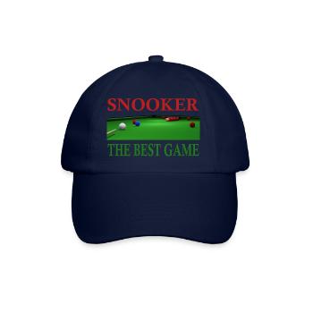 Snooker, Snooker Masters, Billard - Baseballkappe - Blau/Blau - Vorne