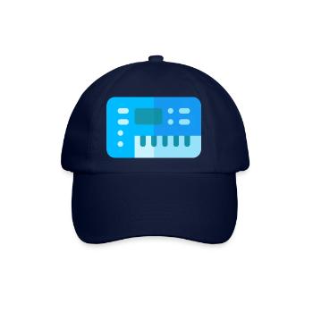 Synthesizer - Baseballkappe - Blau/Blau - Vorne